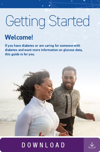 Image of Continuous Glucose Monitoring (English) pocket guide.
