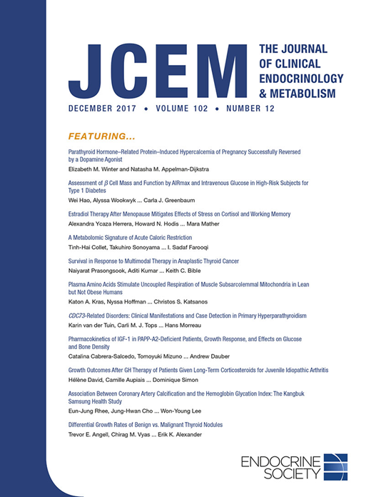 The Journal of Clinical Endocrinology and Metabolism