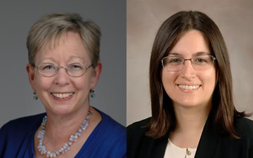 Lynnette Nieman and Katie Guttenberg