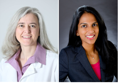 Dr. Andrea Utz and Dr. Salila Kurra