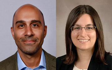 Anand Vaidya and Katie Guttenberg