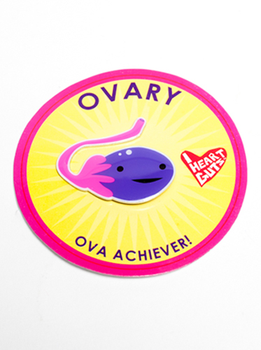 Gland Lapel Pin - Ovary